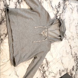 A small crop hoodie from the lounge life